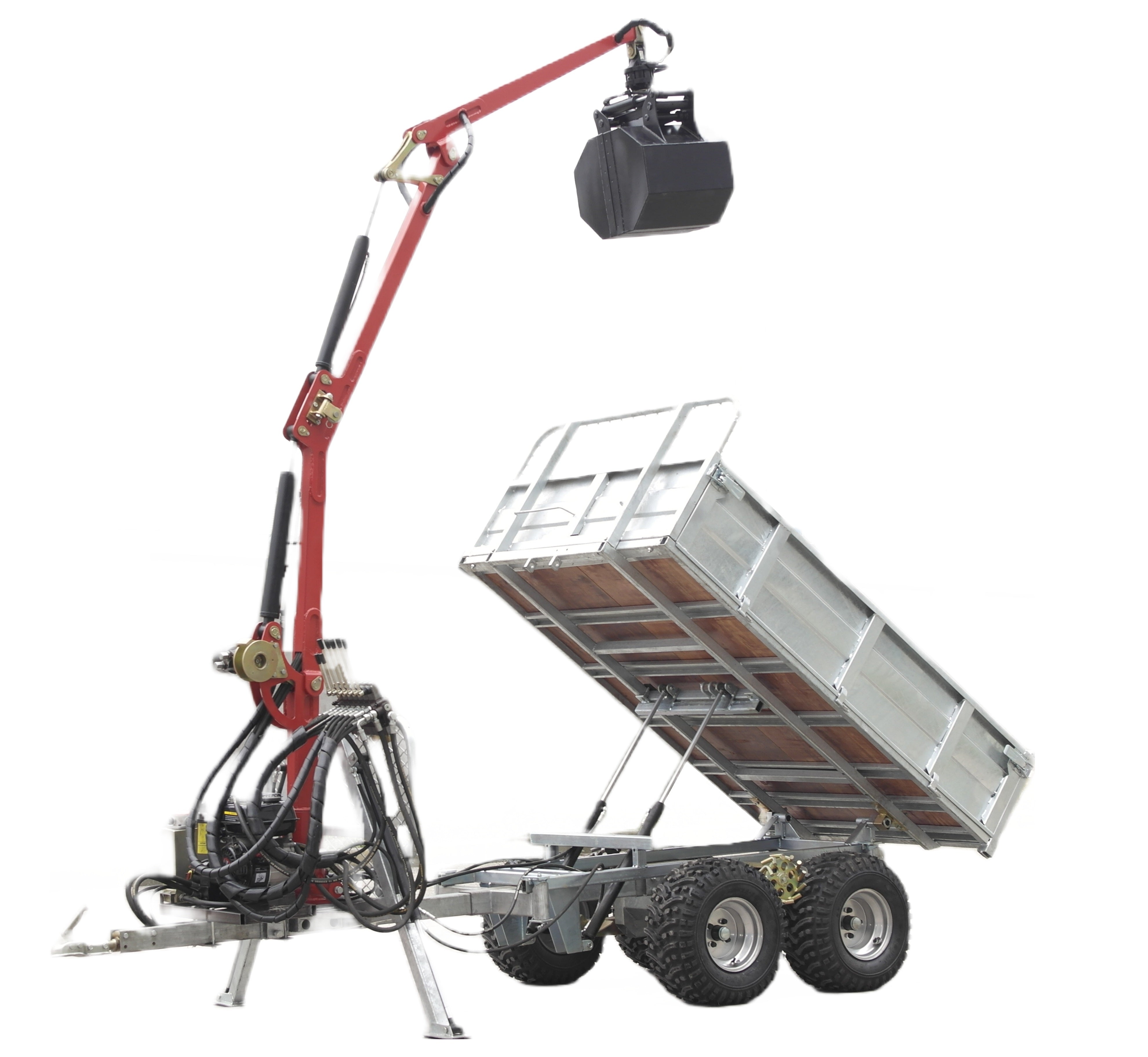 ATV Grapple crane Kippilava
