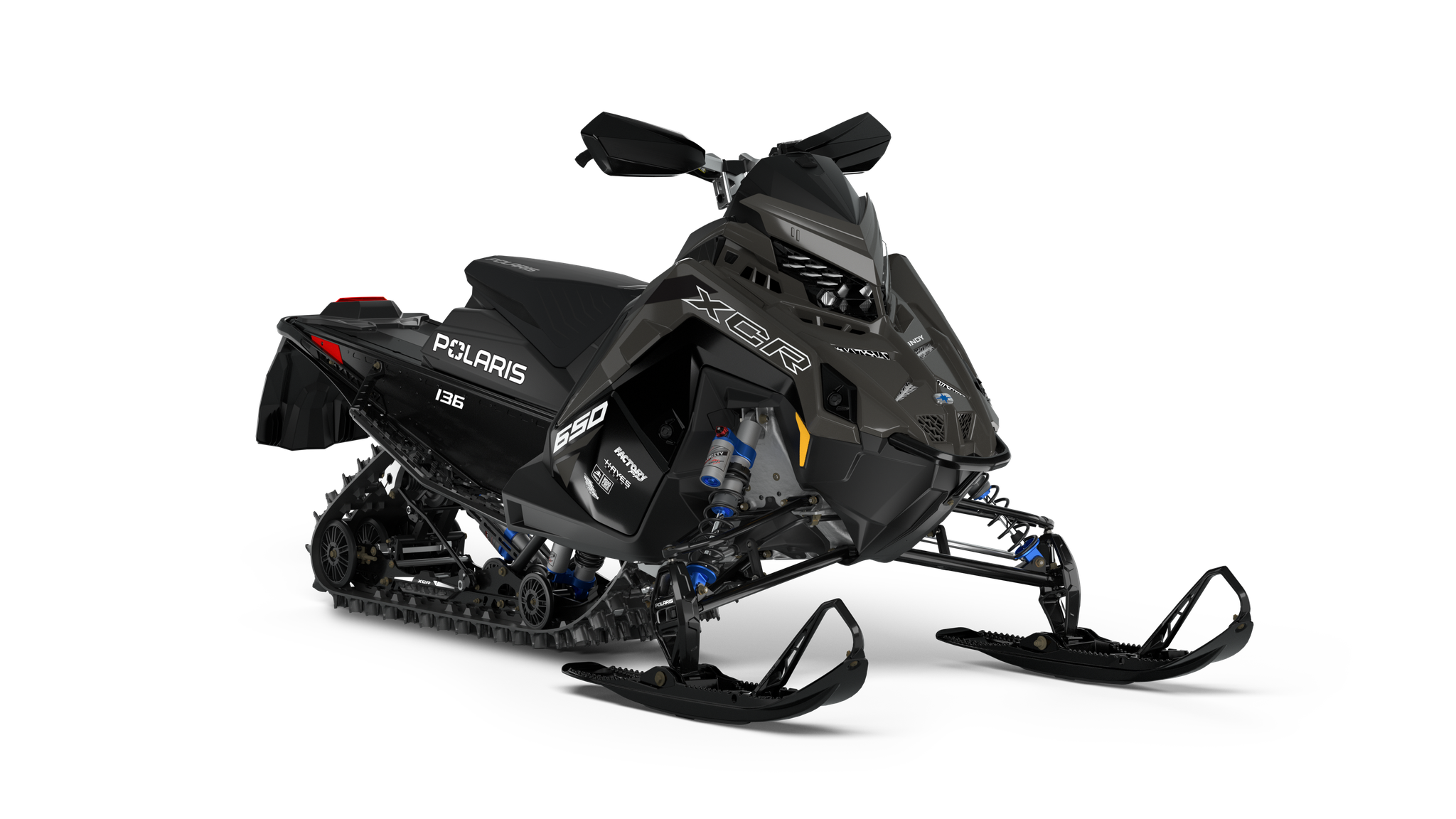 Polaris 650 INDY XCR 136 moottorikelkka (2024)