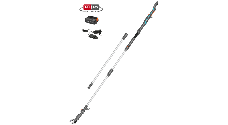 Gardena oksasakset HighCut 360/18V P4A -setti