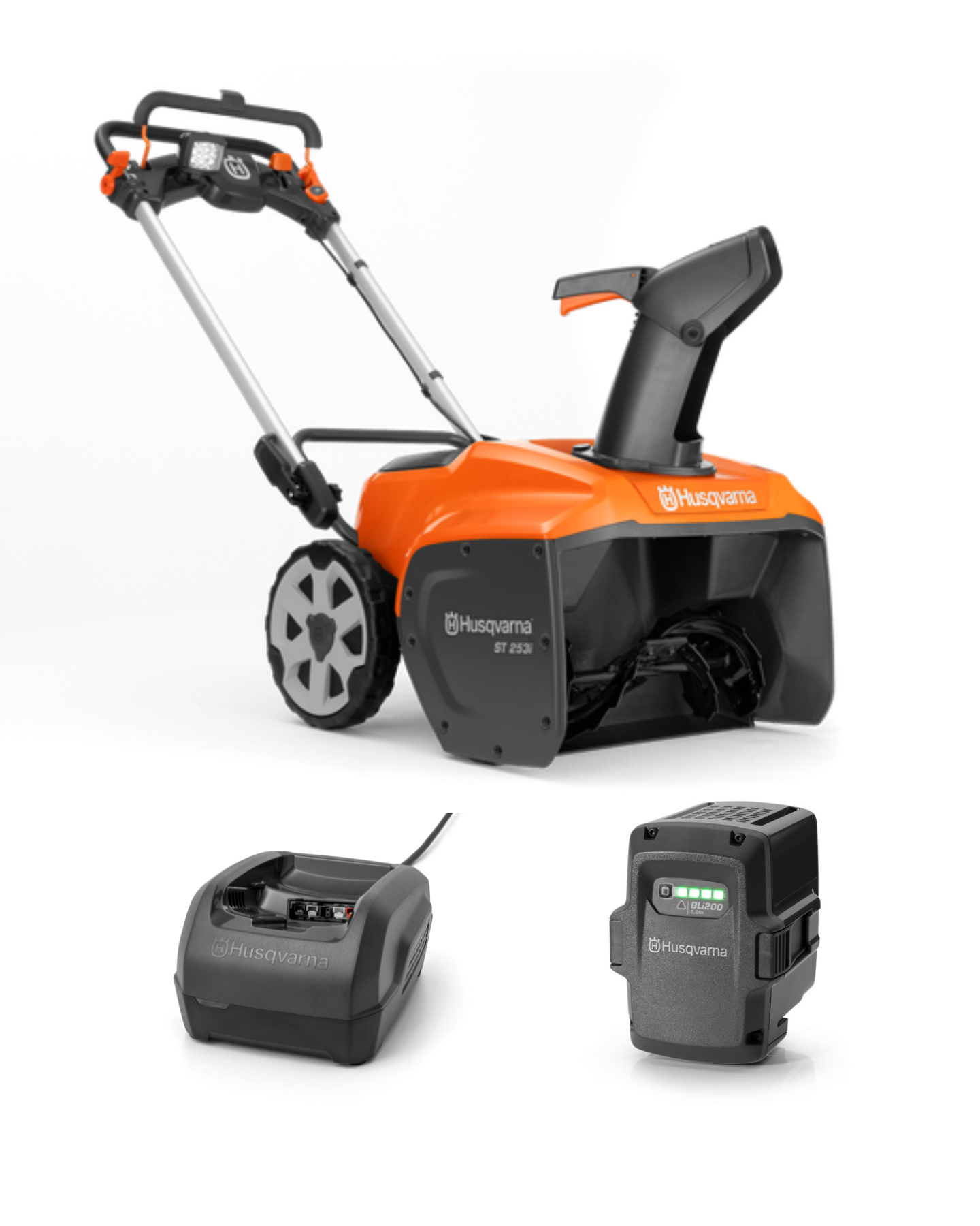 Husqvarna ST 253i akkulumilinko -setti