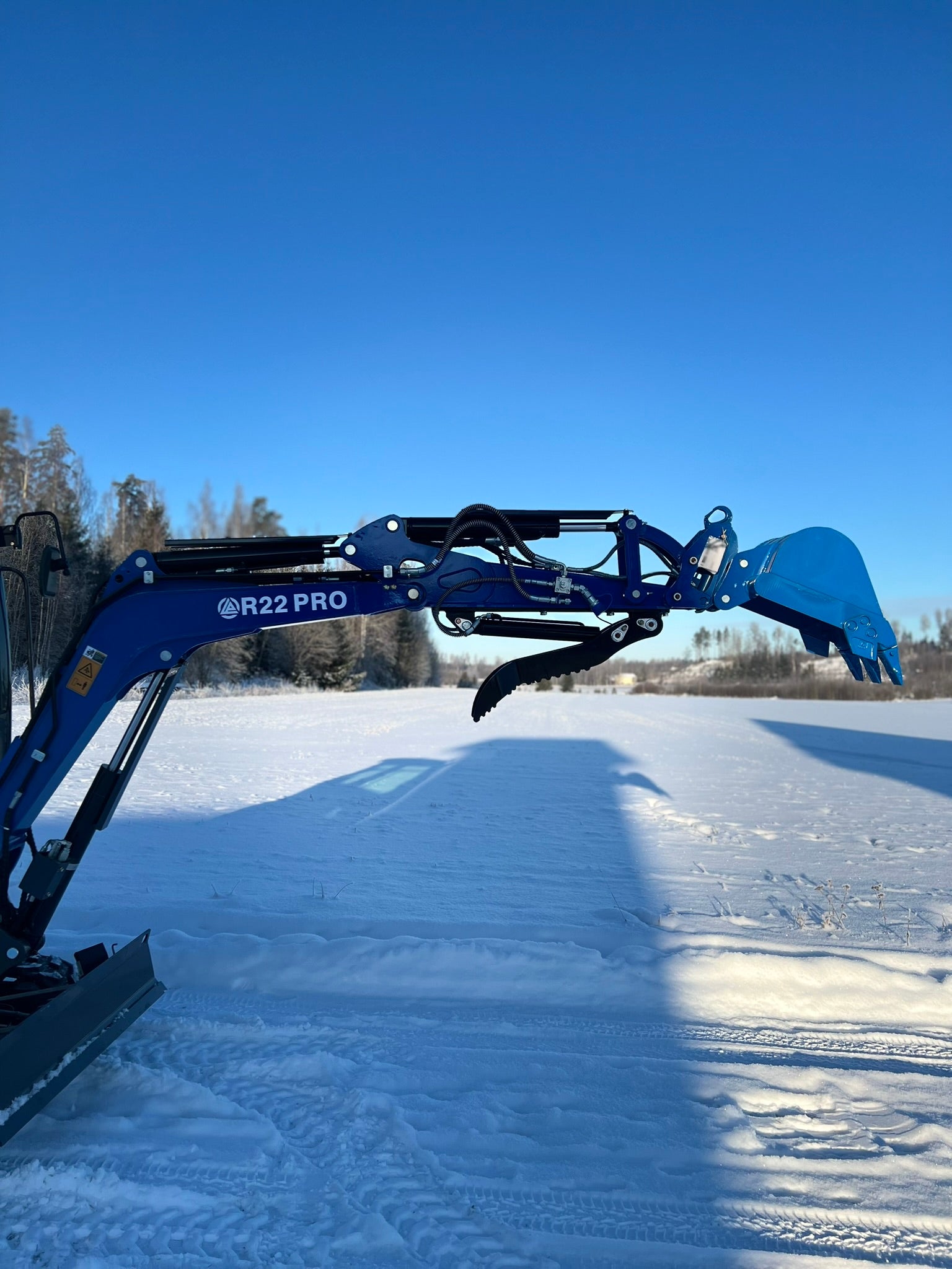 Rippa R22 minikaivinkone -Kubota D1105 3-sylinterinen