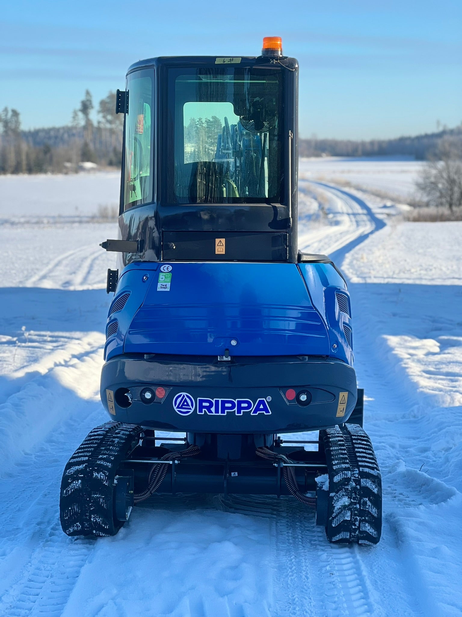 Rippa R22 minikaivinkone -Kubota D1105 3-sylinterinen