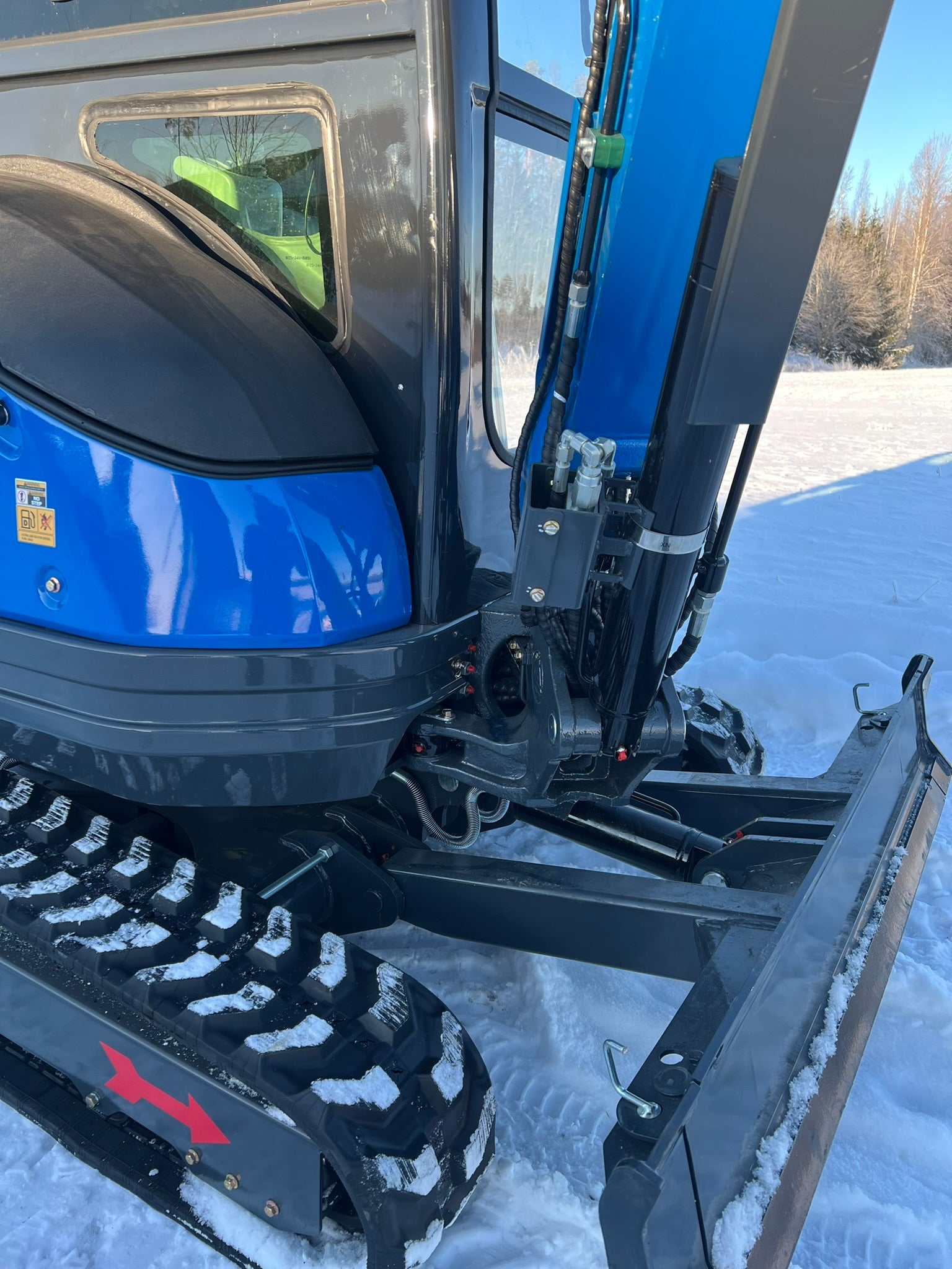 Rippa R22 minikaivinkone -Kubota D1105 3-sylinterinen