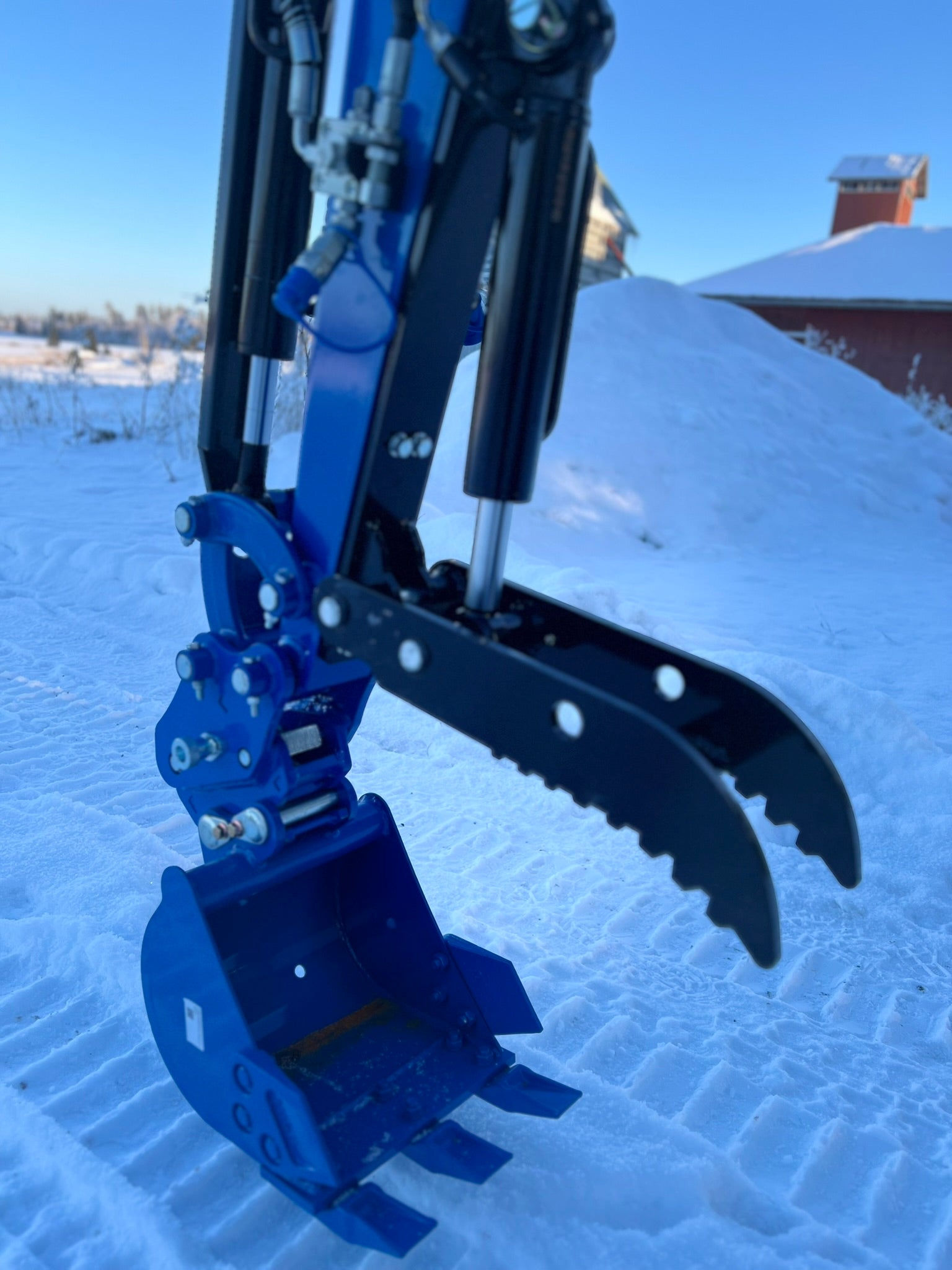 Rippa R10 ECO minikaivinkone -Kubota Z482 2-sylinterinen moottori
