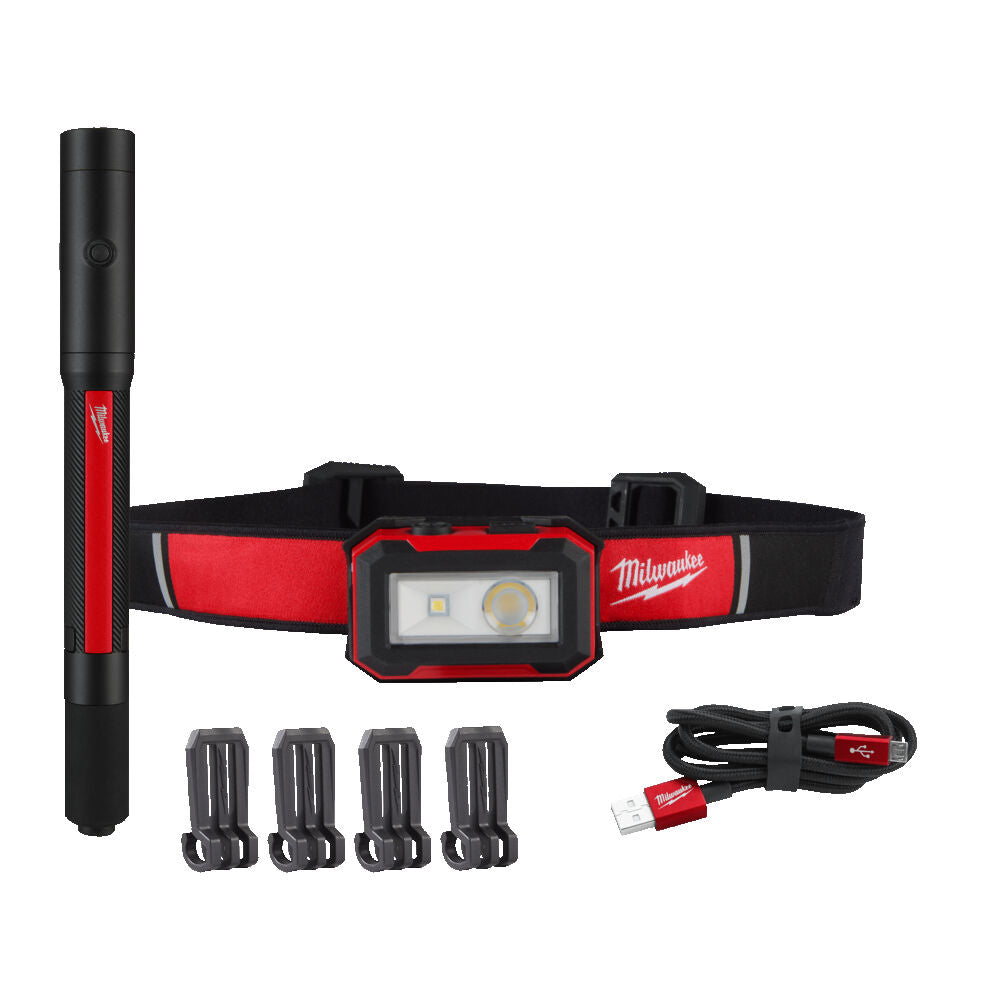 Milwaukee otsalamppu IR HL450 (USB)