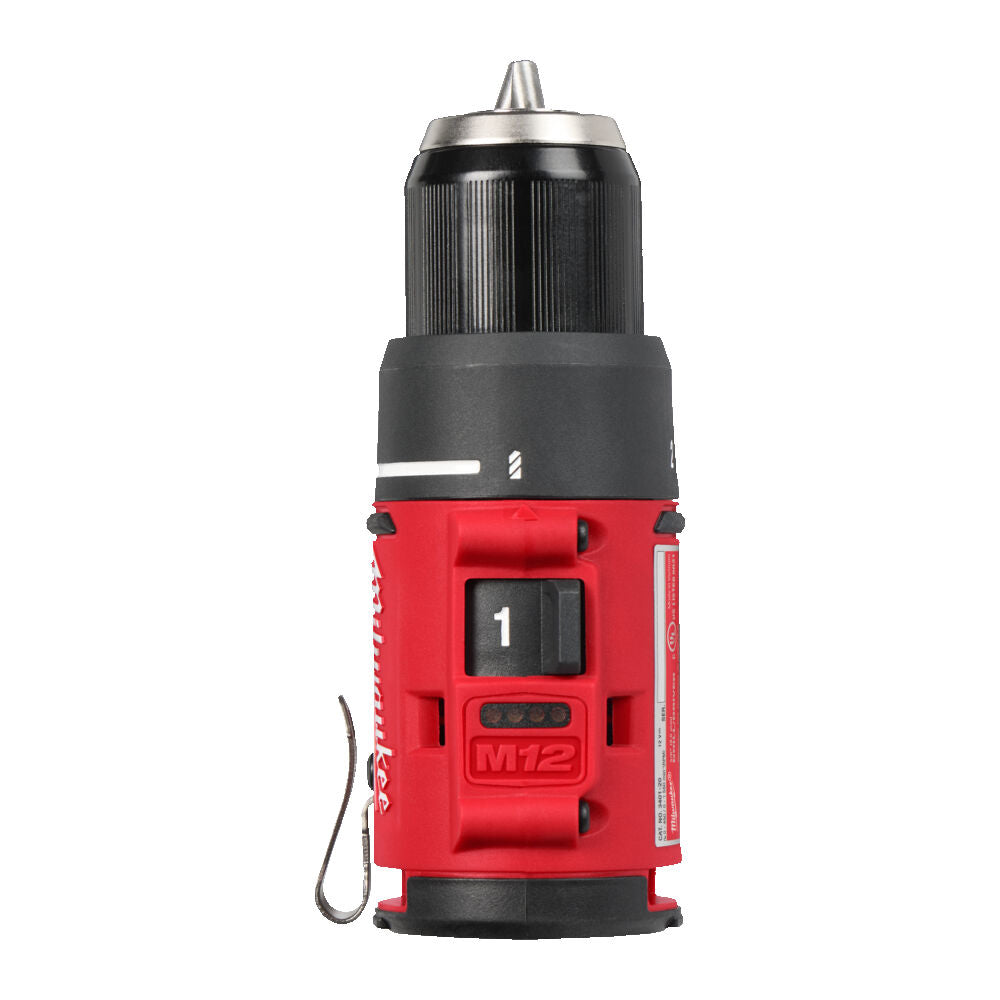Milwaukee porakone M12 BLDDRC-202C -setti