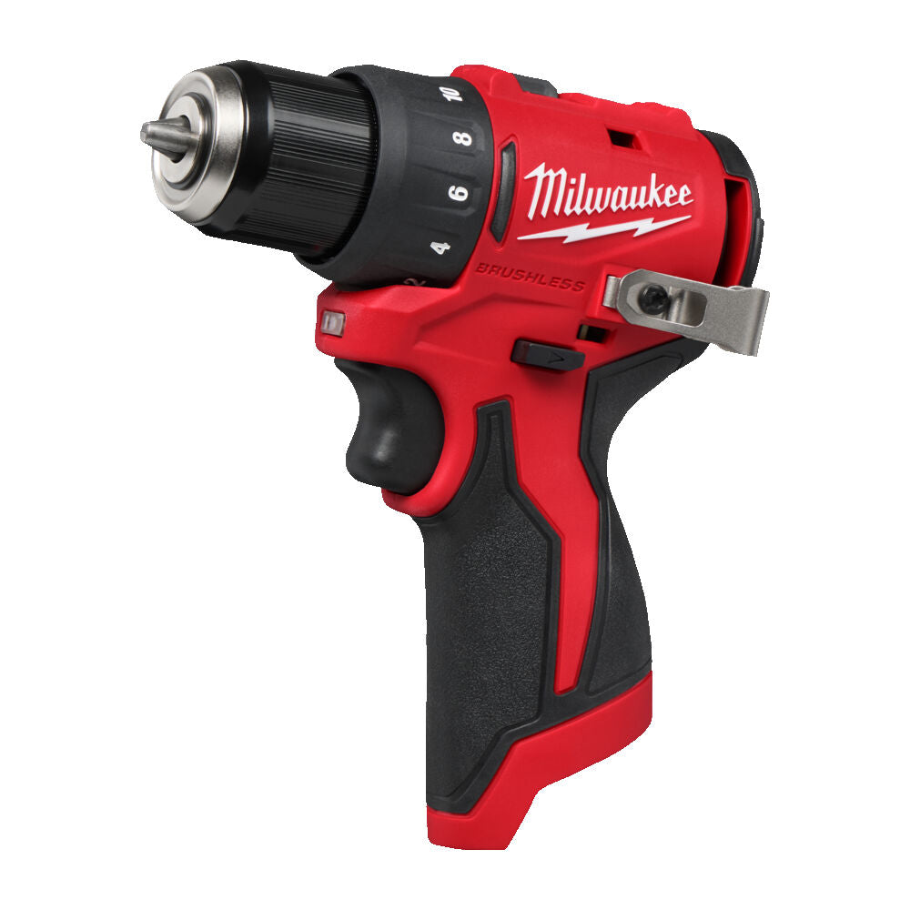 Milwaukee porakone M12 BLDDRC-202C -setti