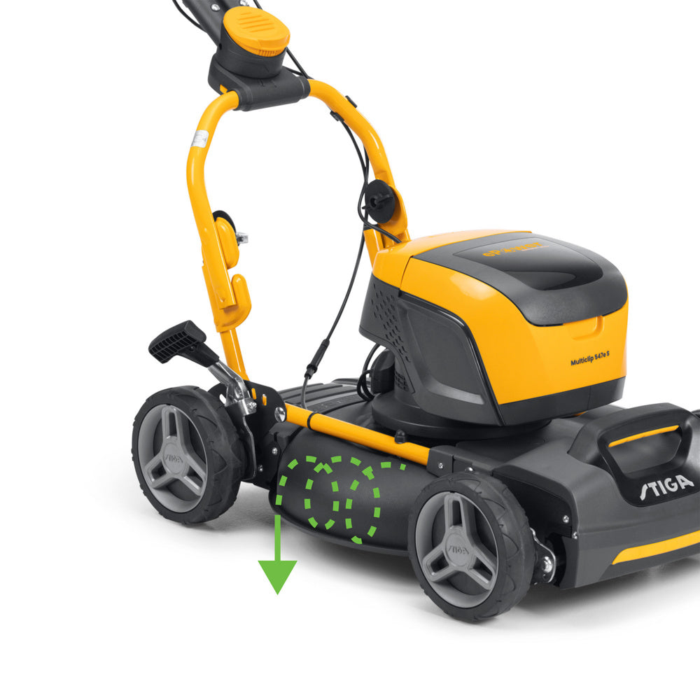 Stiga Multiclip 547e S akkuleikkuri -setti