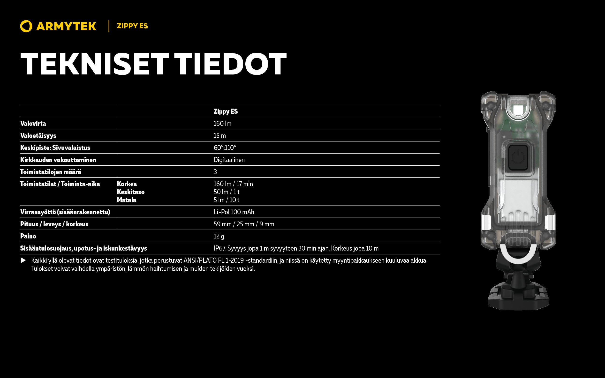 ARMYTEK Zippy ES set