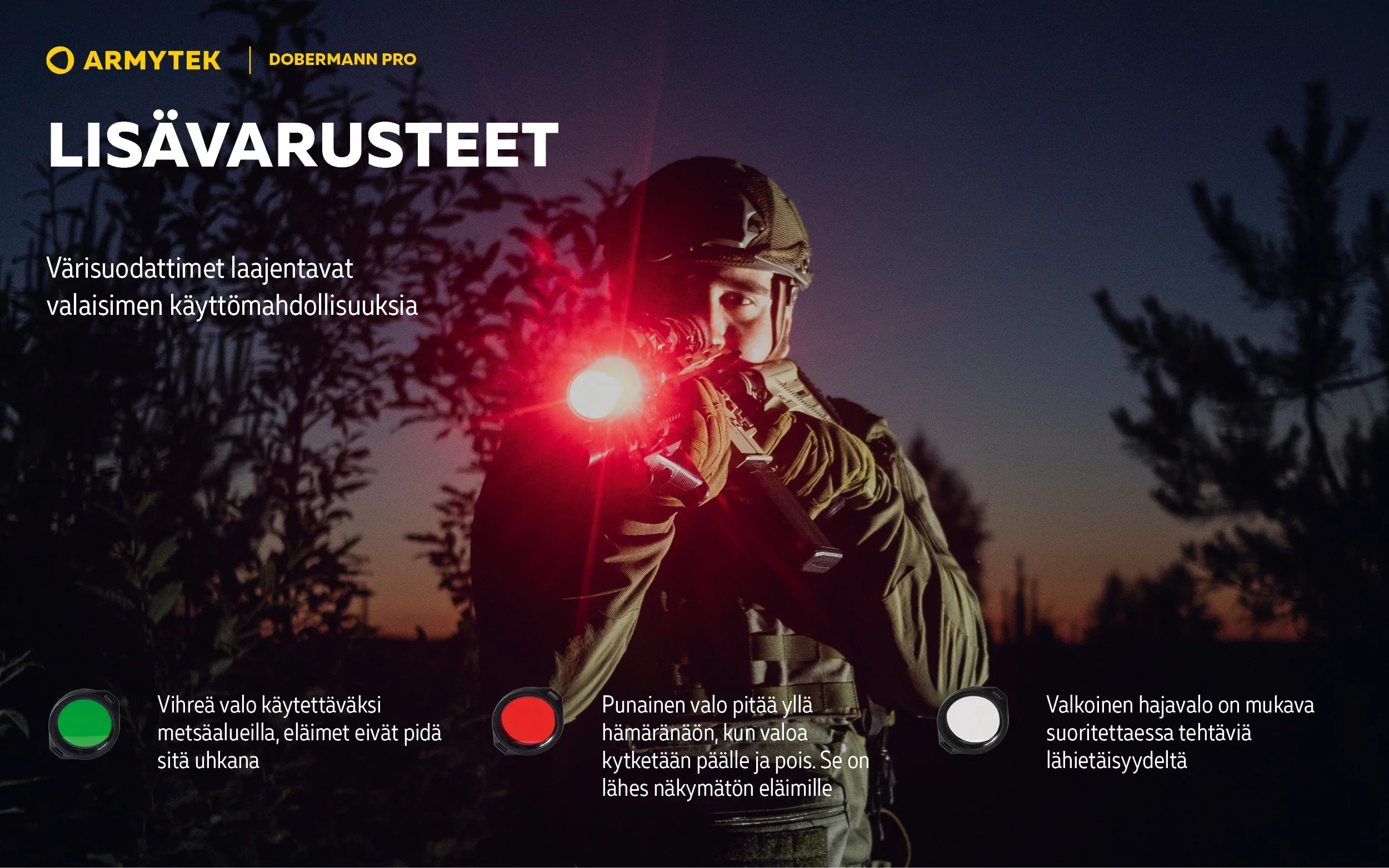 Armytek Dobermann Pro Magnet USB Sand (lämmin valo)