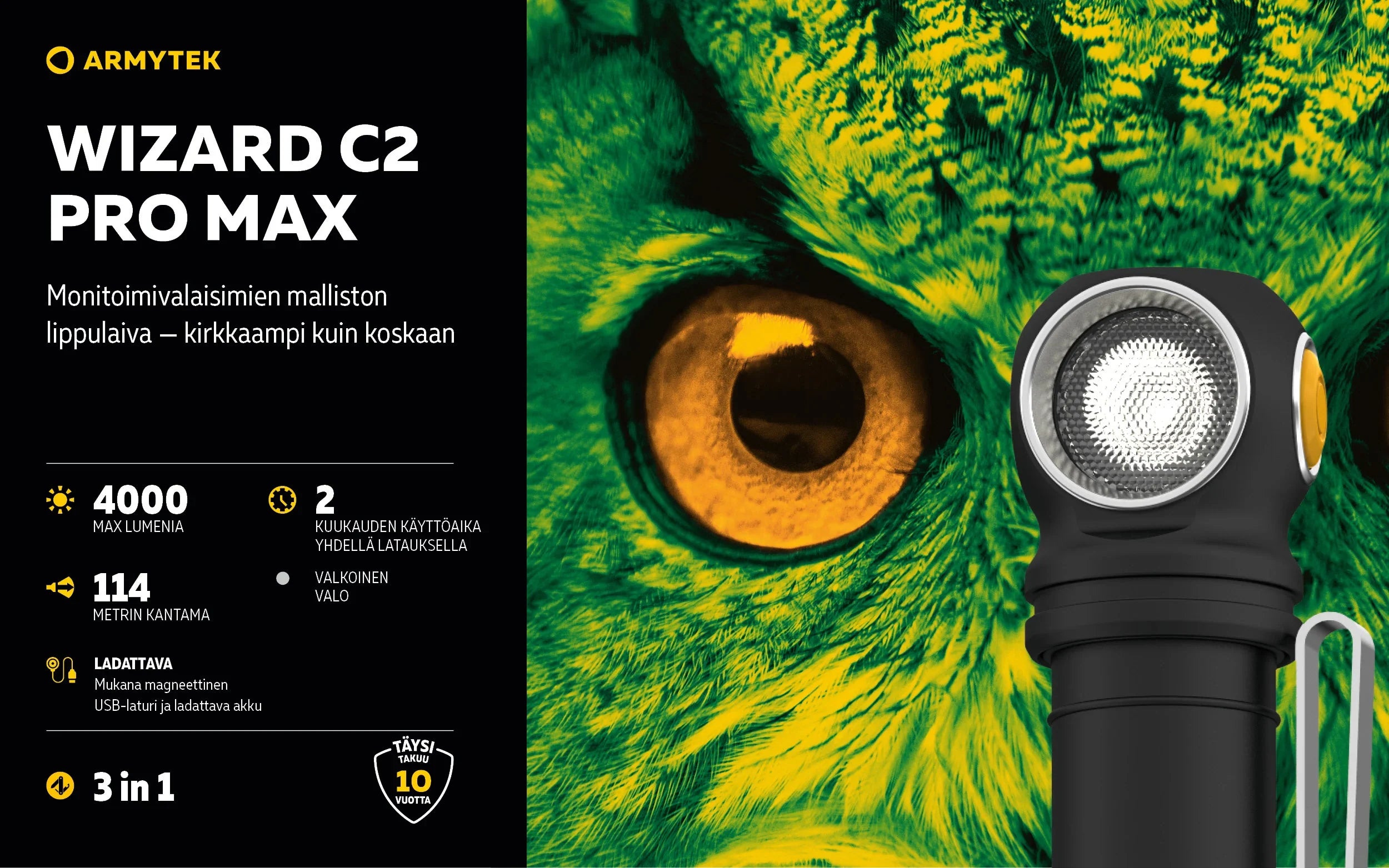 Armytek Wizard C2 Pro Max Magnet USB