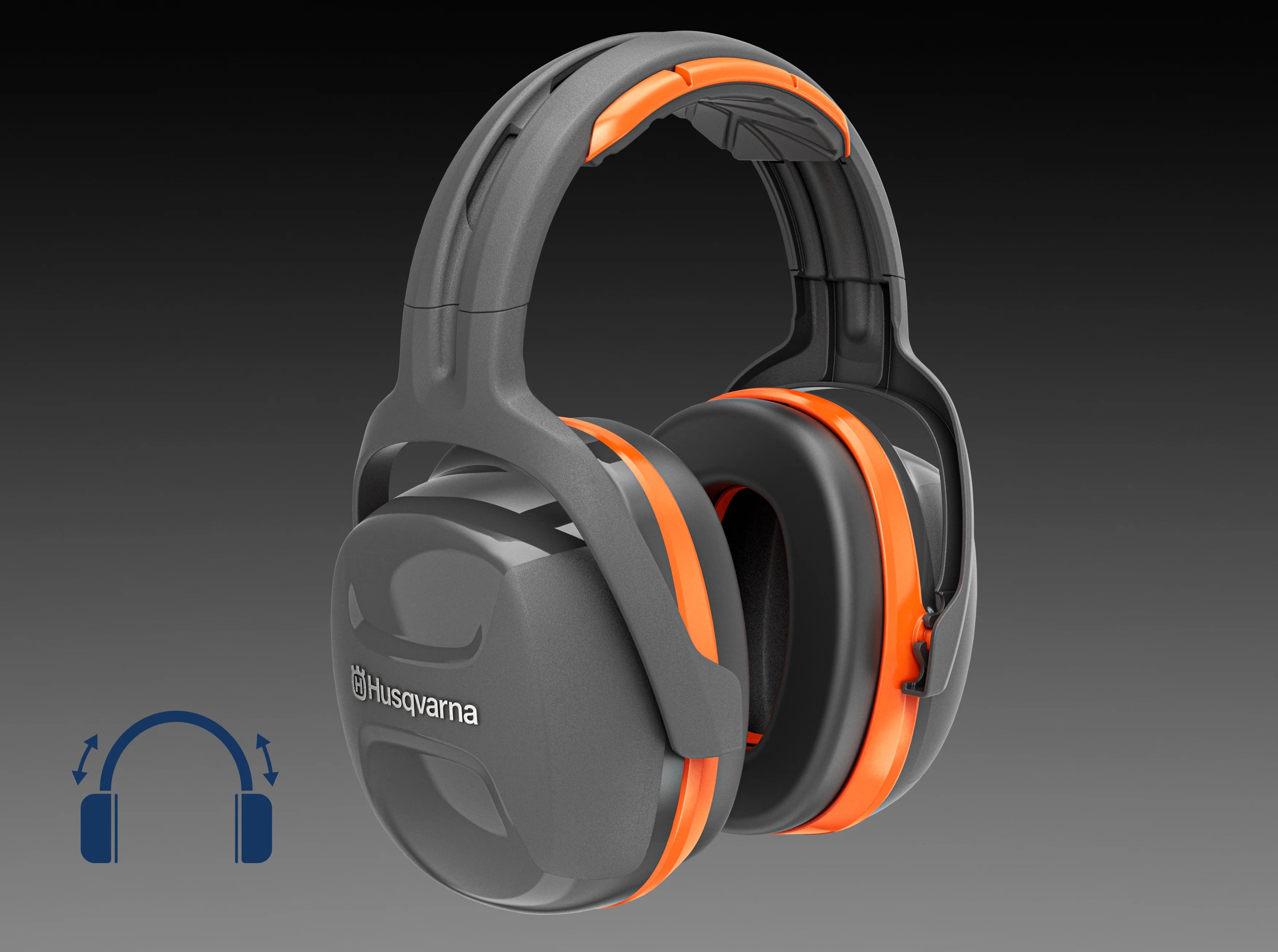 Husqvarna X-High kuulonsuojaimet (sankamalli)