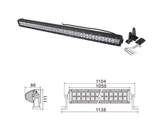 Kinwons Led Kaukovalopaneeli 10-32V 240W