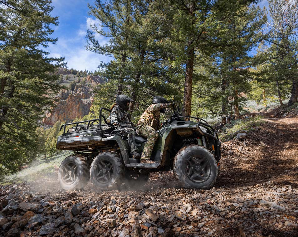 Polaris Sportsman 6X6 Nordic pro Onyx Black "BIG BOSS"