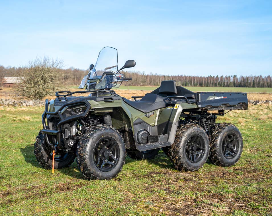 Polaris Sportsman 6X6 Nordic pro Onyx Black "BIG BOSS"