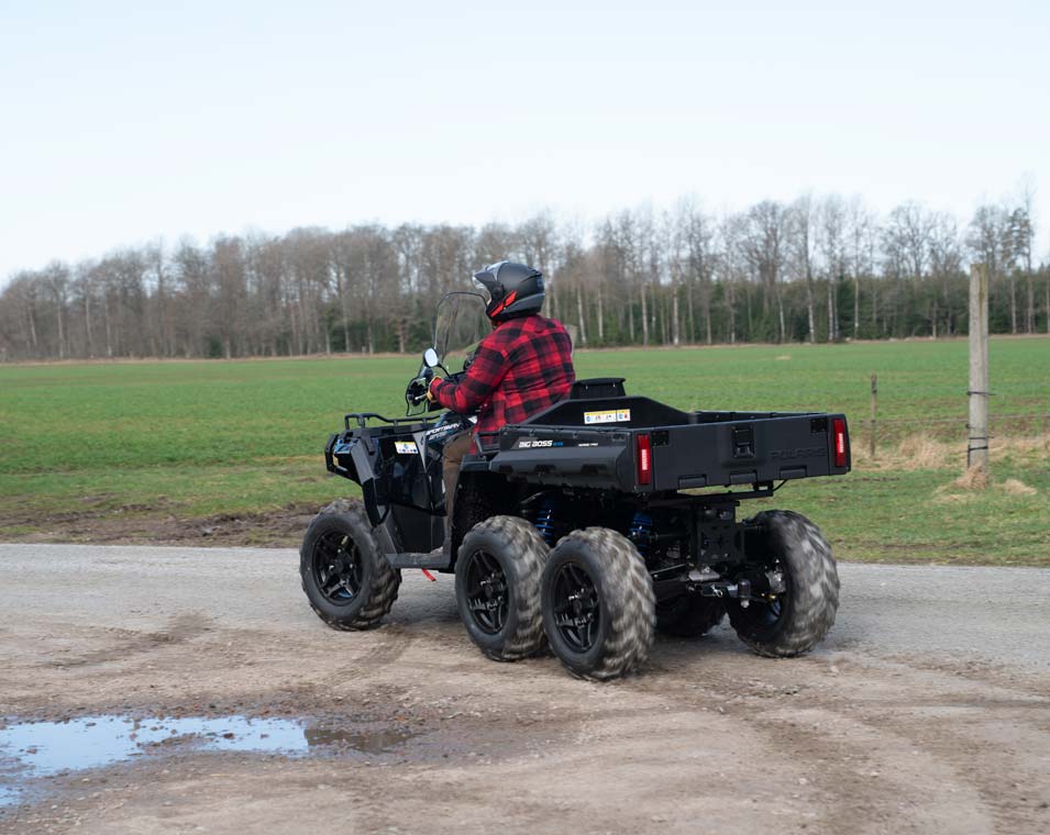 Polaris Sportsman 6X6 Nordic pro Onyx Black "BIG BOSS"