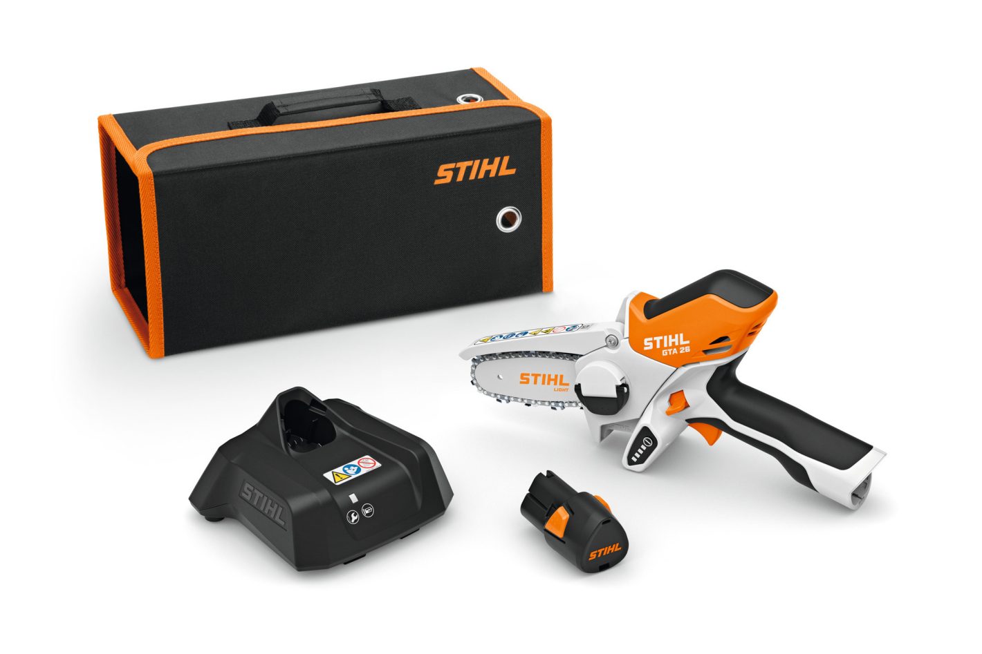 STIHL GTA 26 akkuoksasaha -setti