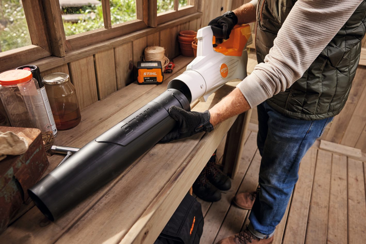 STIHL BGA 50 Akkupuhallin -runko