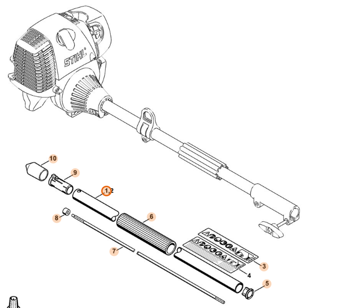 STIHL runkoputki HL-KM