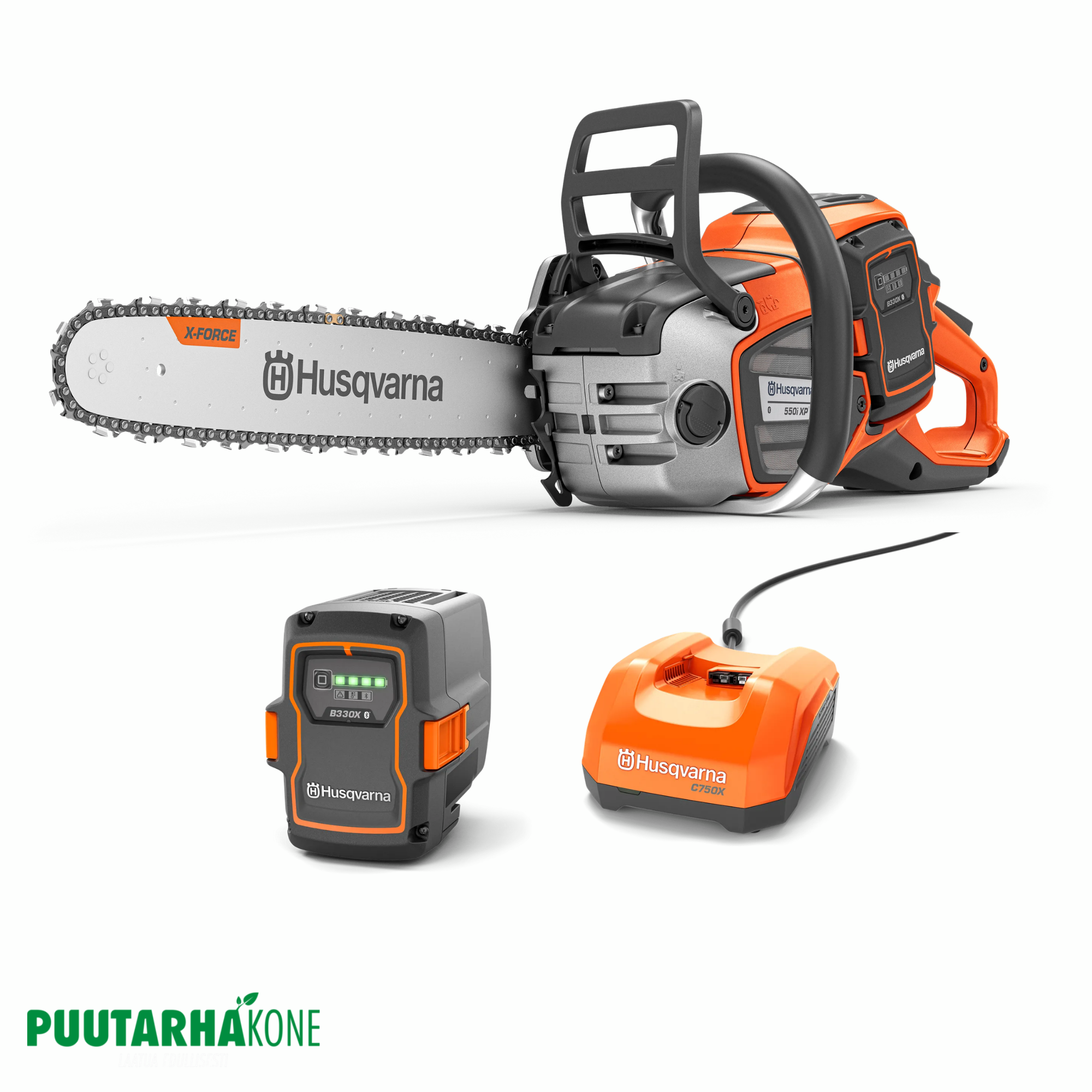 Husqvarna 550i XP 15" akkumoottorisaha -9Ah setti