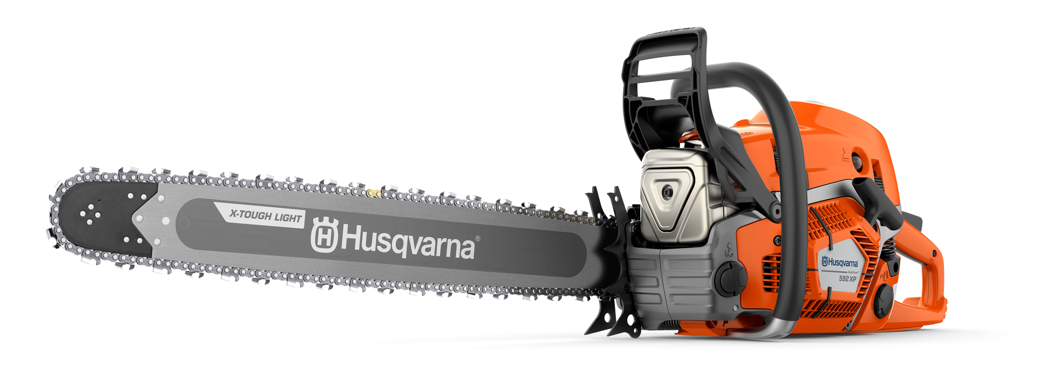 Husqvarna 592XPG moottorisaha, ilman terävarustusta